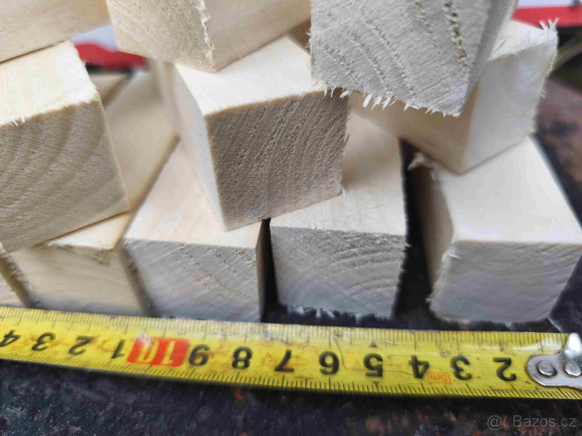 Lipové hranolky na figurky, různé rozměry na přání - 3