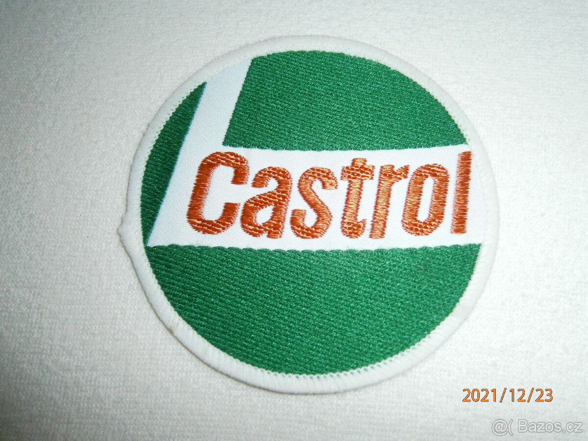 nášivka CASTROL + samolepky viz foto (AGIP,HELIX) - 3