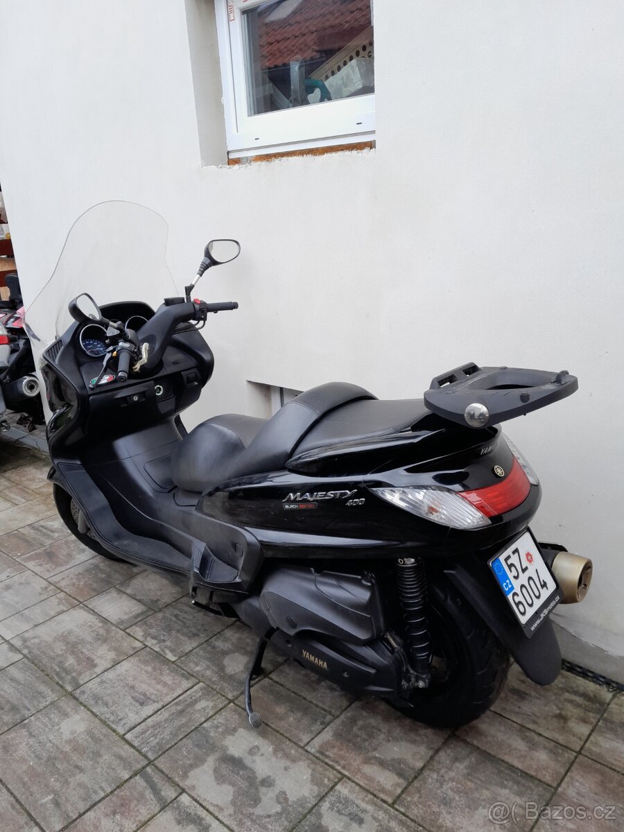 Yamaha Majesty 400, 2009, moc pěkný stav - 3