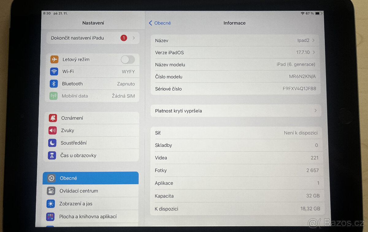 iPad 6.gen 32GB WIFI+SIM, perfektni stav - 3