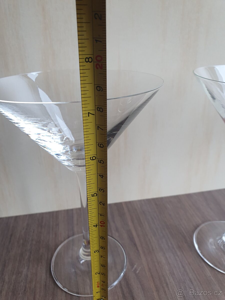 sada skleniček na stopce - 3