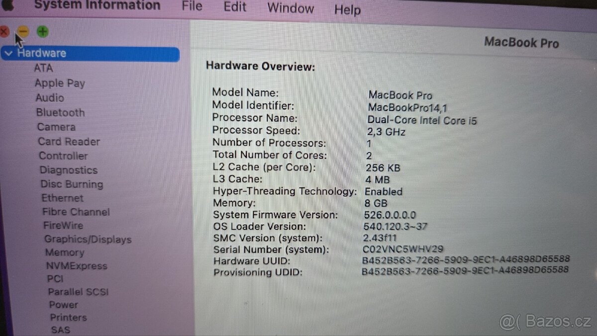 Apple MacBook Pro A1708
- 3