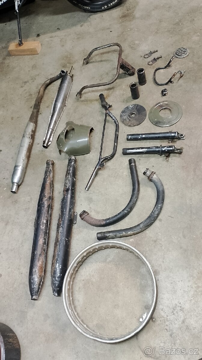 Díly Jawa 250, 350, Pionýr - 3