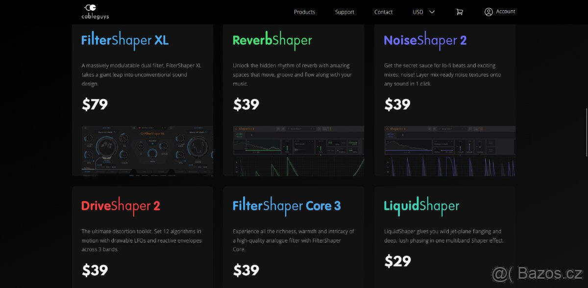 Prodám 18 plugins od CableGuys - 3