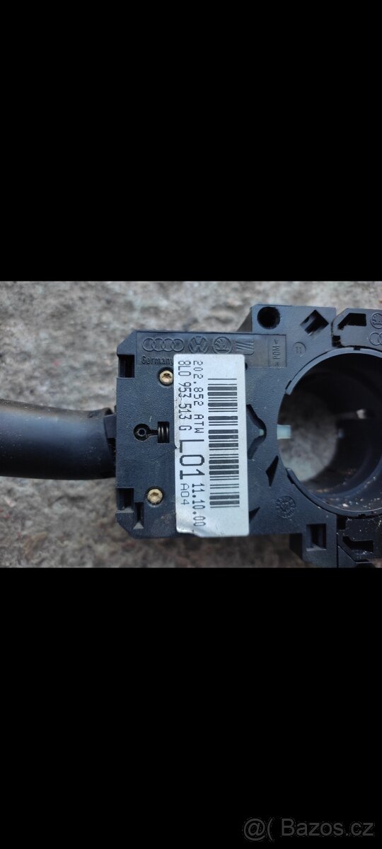 Fabia 1, páčka blinkrů, ABS kroužek - 3