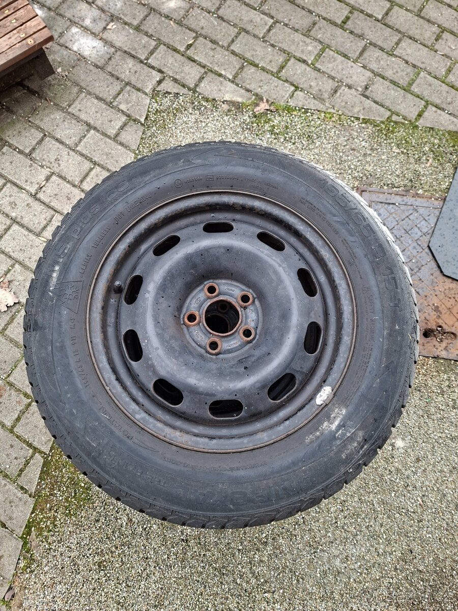 Plechové disky 5x100 R15 - 3