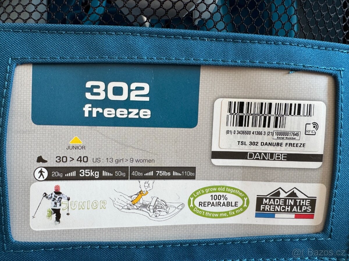 TSL Juniorské sněžnice 302 Freeze modré - 3