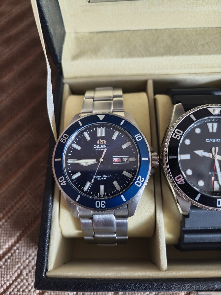 Hodinky Orien kanno a Casio Duro - 3