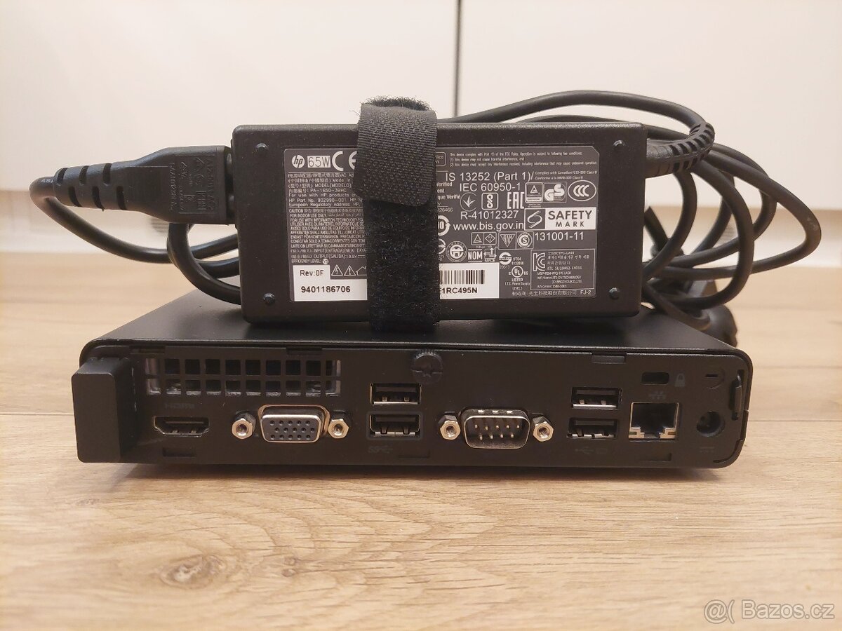 Mini PC HP 260 G3 - Core i3, 8GB RAM, 256GB SSD, Win 11 Pro - 3