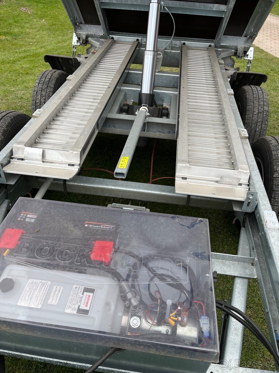 Sklapěcí přivěs vyklapěč bockmann - 3