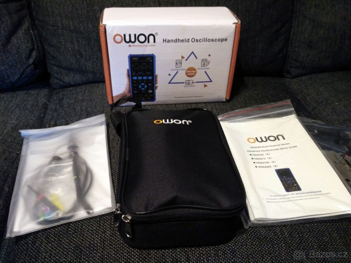 NOVÝ OSCILOSKOP MULTIMETR GENERÁTOR OWON HDS 242S - 3