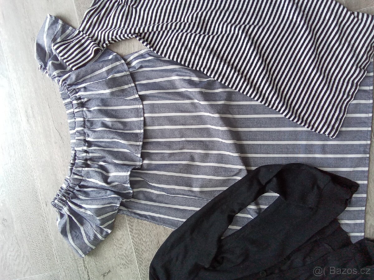 Dívčí šaty a svetřík vel. 164 - 3