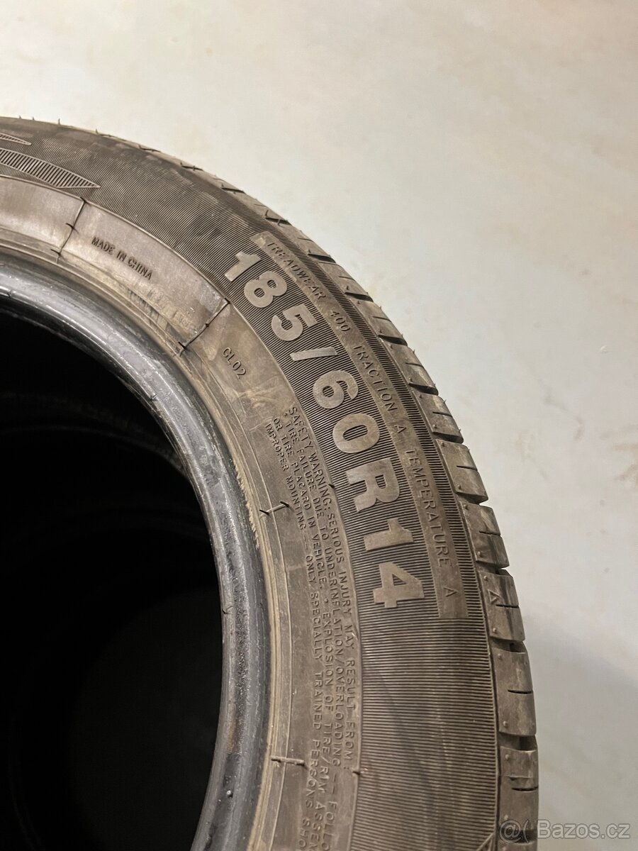 4x nová letní pneumatika Fabia I atd. 185/60R14 - 3