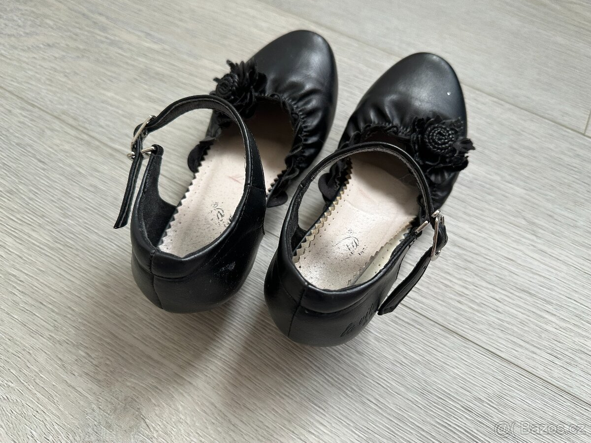Dívčí černé baleríny John Garfield, vel. 31 - 3