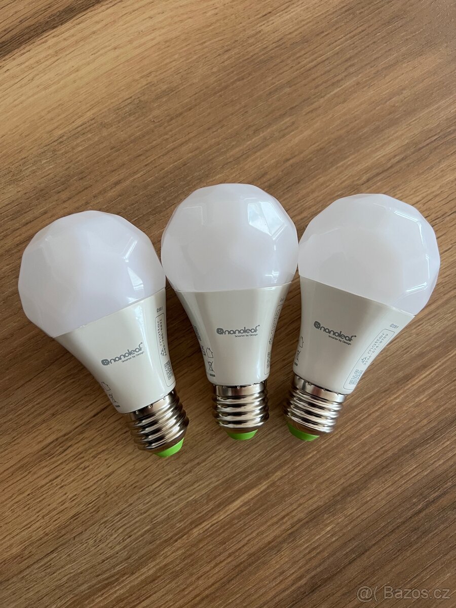 Nanoleaf chytré ty žárovky 3ks - 3