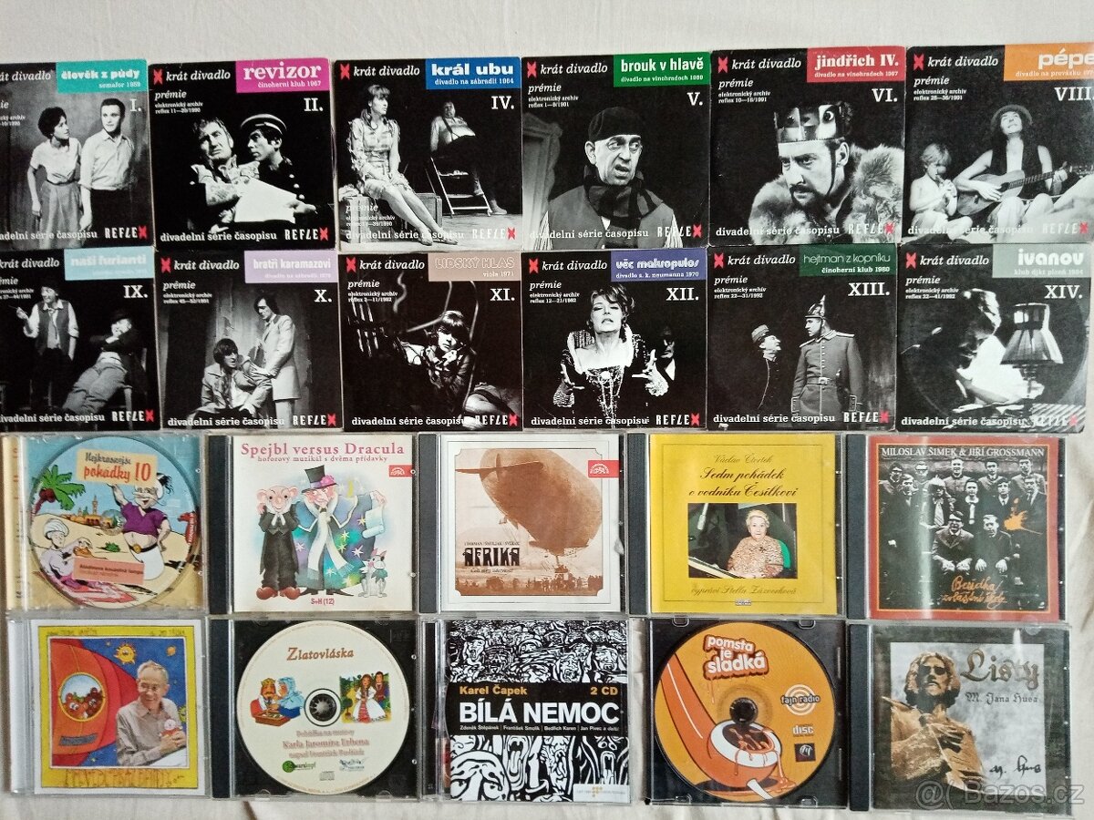 Nové 23.10. orig.CD a MC mluvene slovo (i zabalene)od 19 Kč - 3