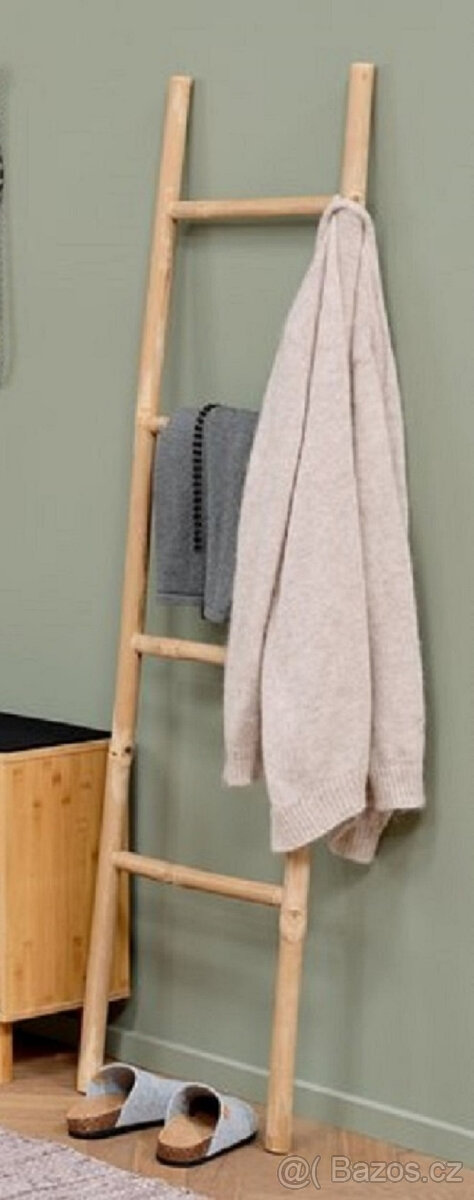 Dekor.žebřík bambus. 150x40cm. - 3