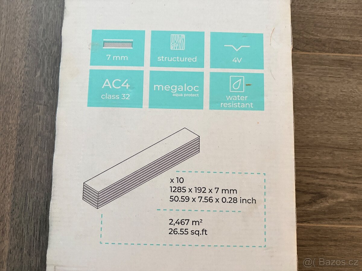 Plovoucí podlaha 7mm 3,7m2 - 3