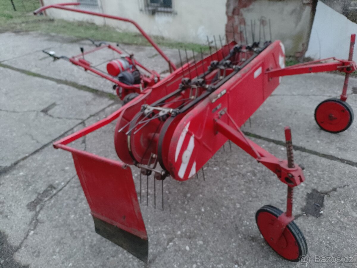 MF-70 malotraktor agrozet Jičín SO-160,obraceč sena,jak vari - 3