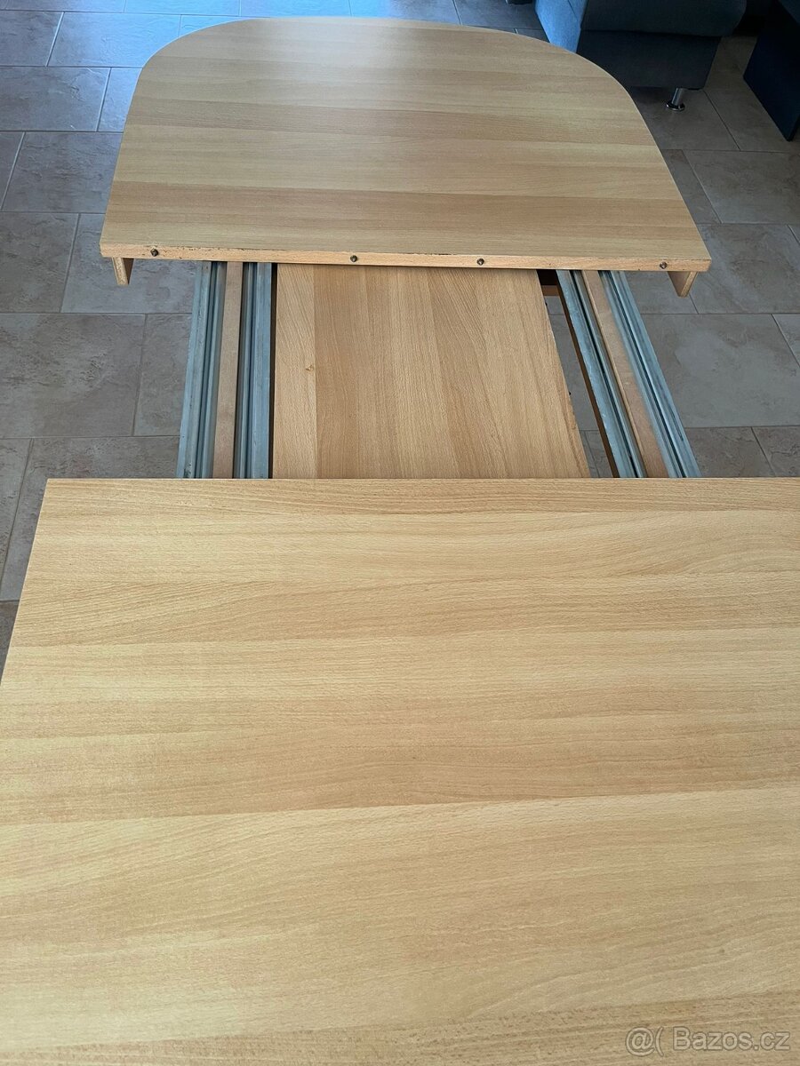 Rozkládací oválný stůl - 3