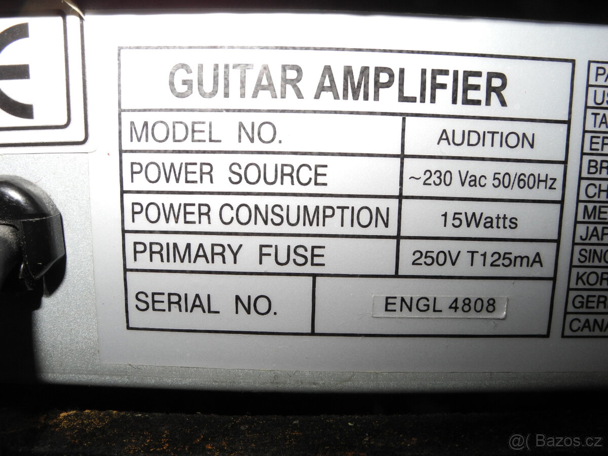 kytarové mini kombo Peawey Audition - 3