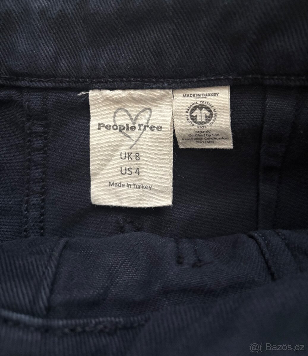 Dzinova sukne zn.People Tree - vel.S - 3