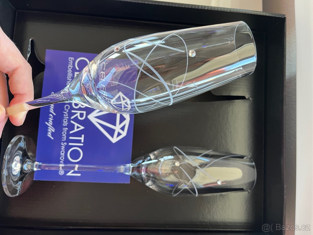 Dárková sada sklenic Swarowski - 3