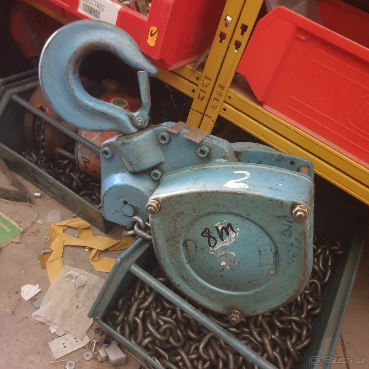Řetězový kladkostroj 5 tun 8 m - 3