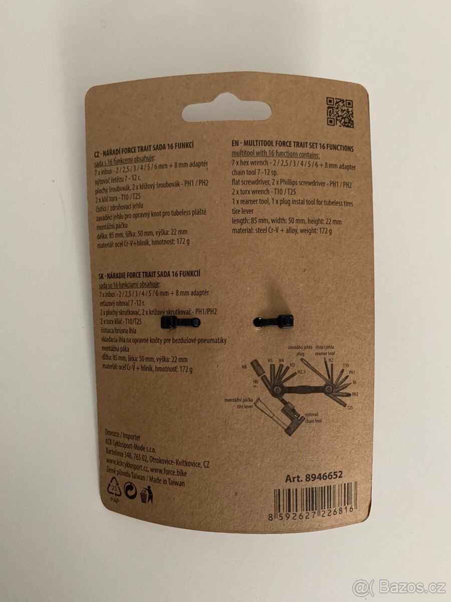 Multiklíč Force 16 funkcí - 3