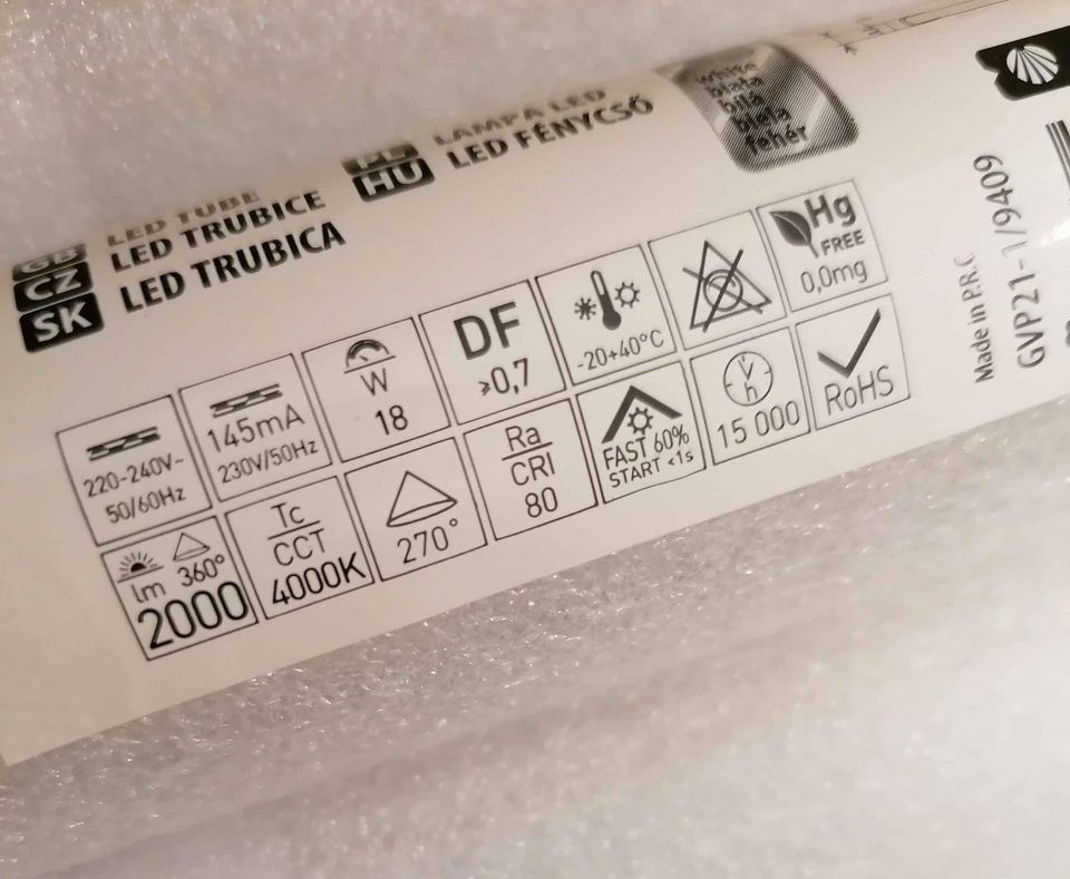 NOVÉ - LED technické osvětlení - LED ZÁŘIVKY - 3