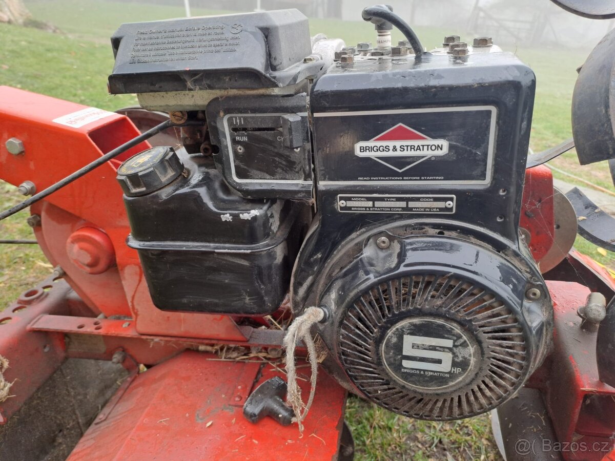 Dvoububnová rotační sekačka motokultivátor MS 019 - 3