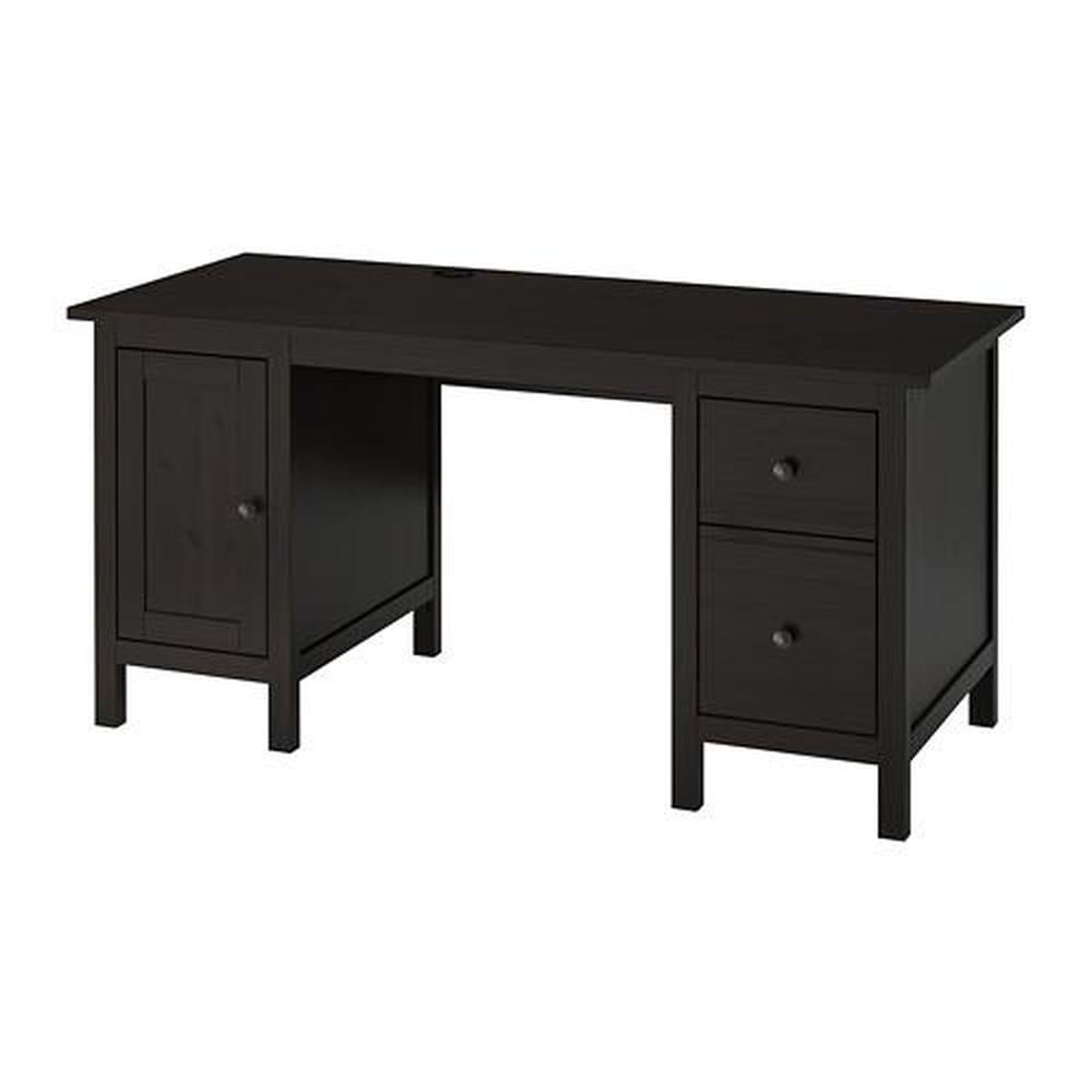 Psací stůl IKEA černý masiv - 3