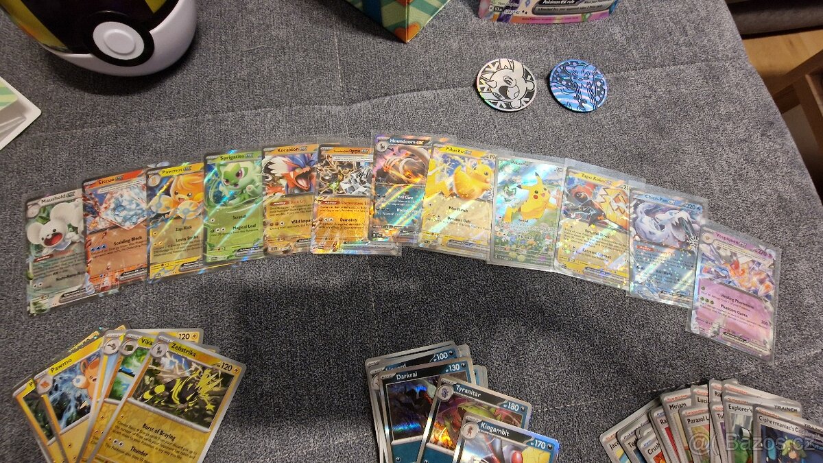 Pokémon - lot přes 220 karet + dárky - 3