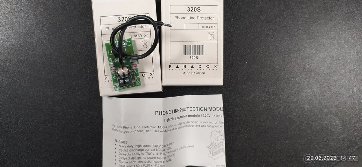 PARADOX Sidactor 320S bleskojistka NOVÁ - 3