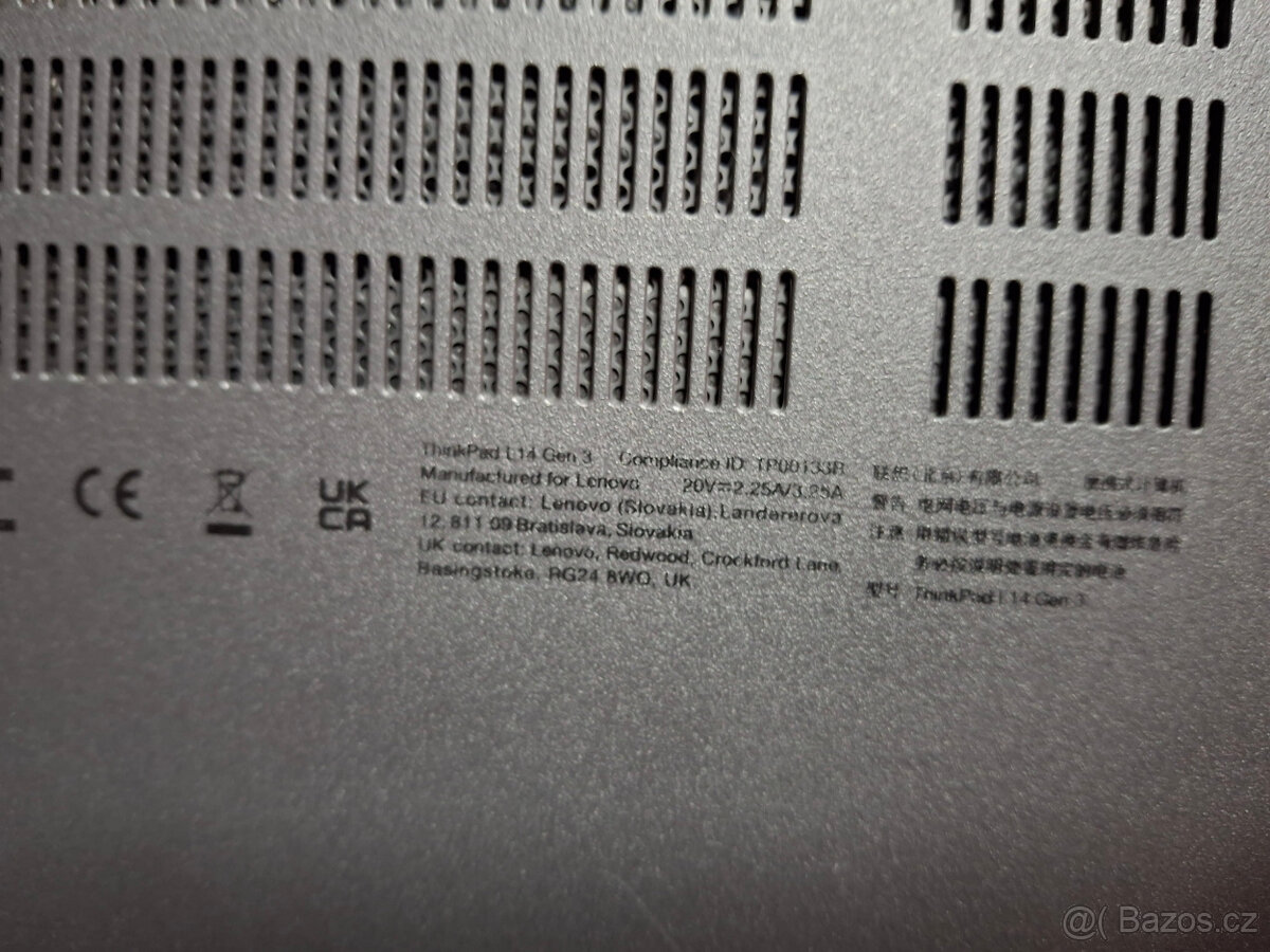 Lenovo ThinkPad - 14" Ryzen 5 PRO 5675U, 32GB RAM, 256GB SS - 3