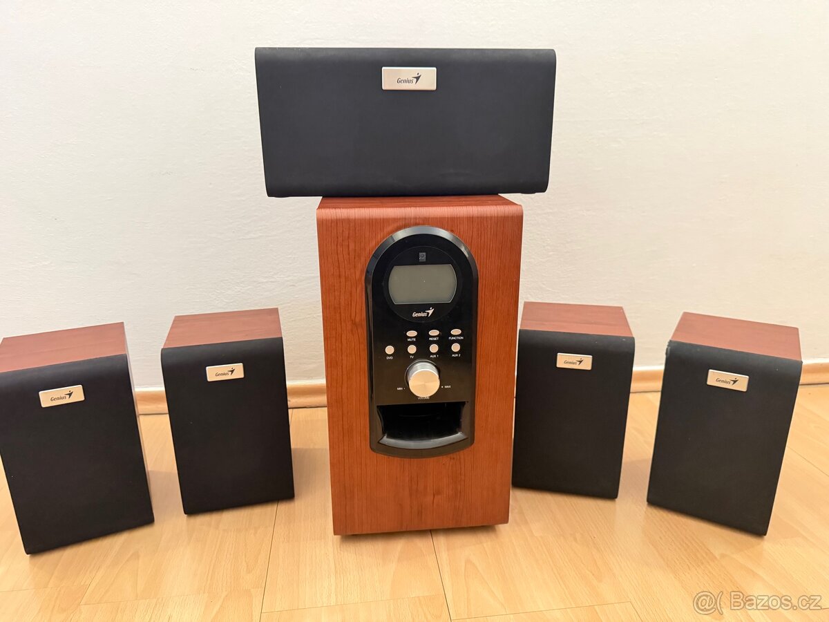 Genius SW-HF 5.1 6000 – plně funkční 5.1 domácí kino - 3