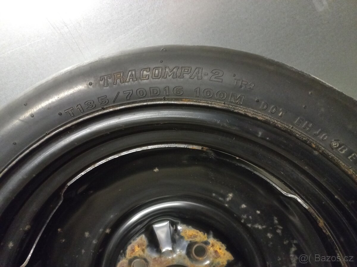 Dojezdové kolo Nissan R16, 4x 114.3, Toyota, Mitsubishi - 3