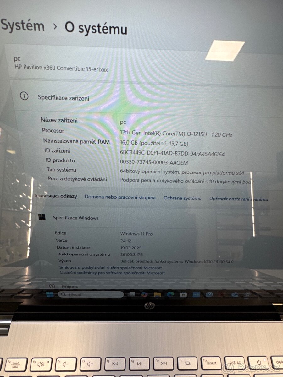 HP Pavilion X360 - 3