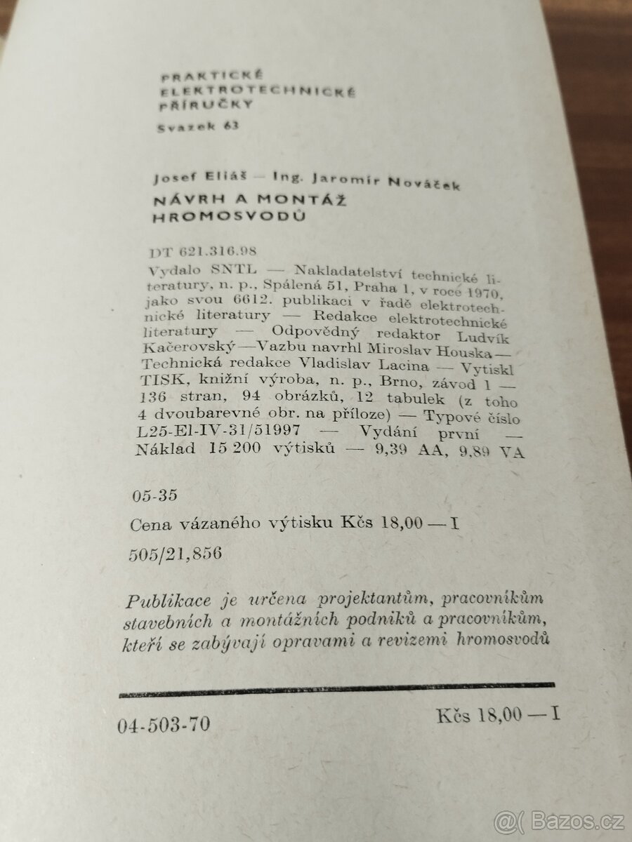 Návrh a montáž hromosvodů - kniha - 3