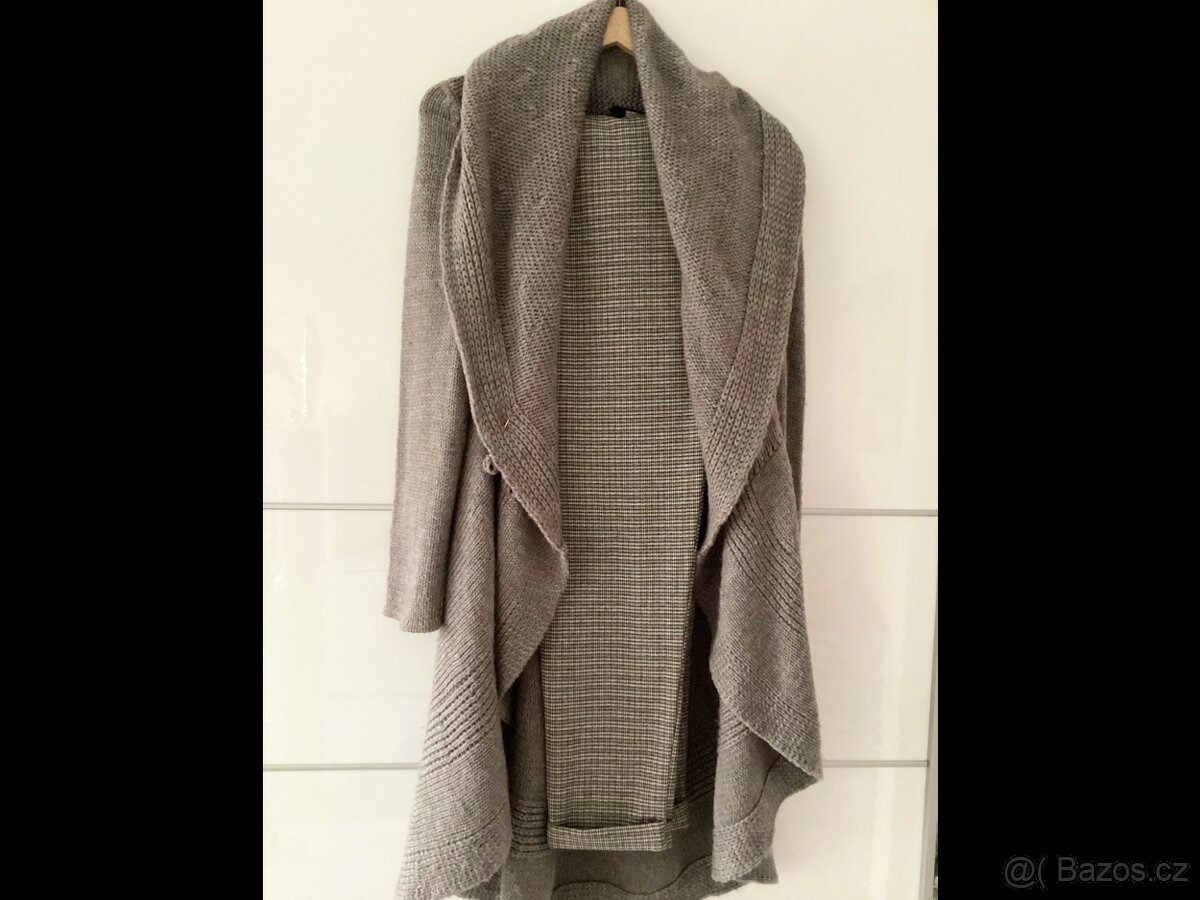 Dámský pletený kabát Zn. M&S, vel.38-42. - 3