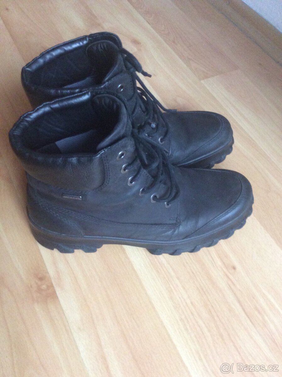 GEOX -černé pánské kotníčkové boty - 3