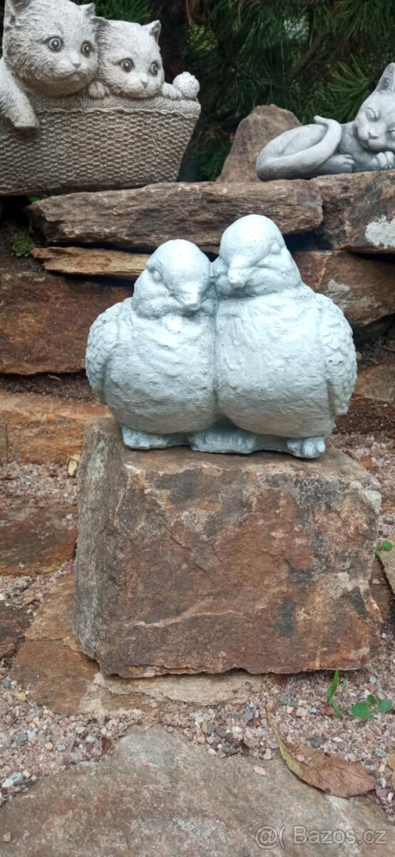 Zahradní dekorace- Ptáčci - 3