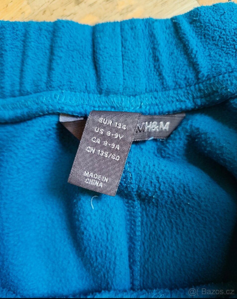 tepláky vel 134/140 - 3