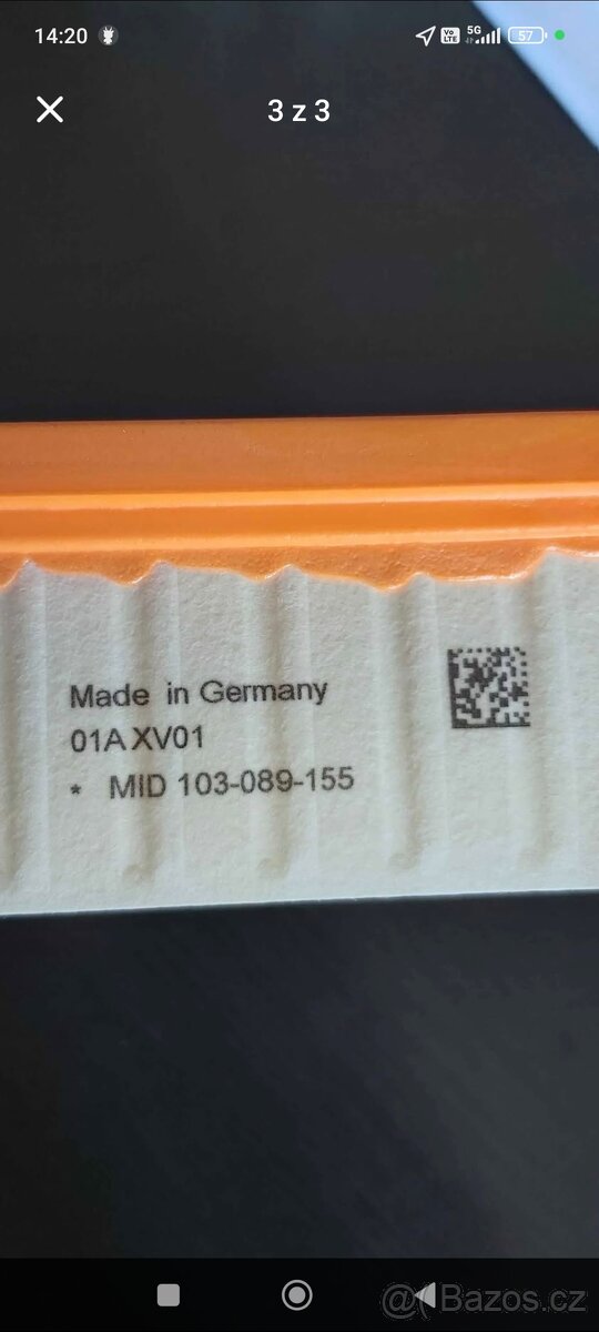 Prodám filtr vysavače Karcher - 3