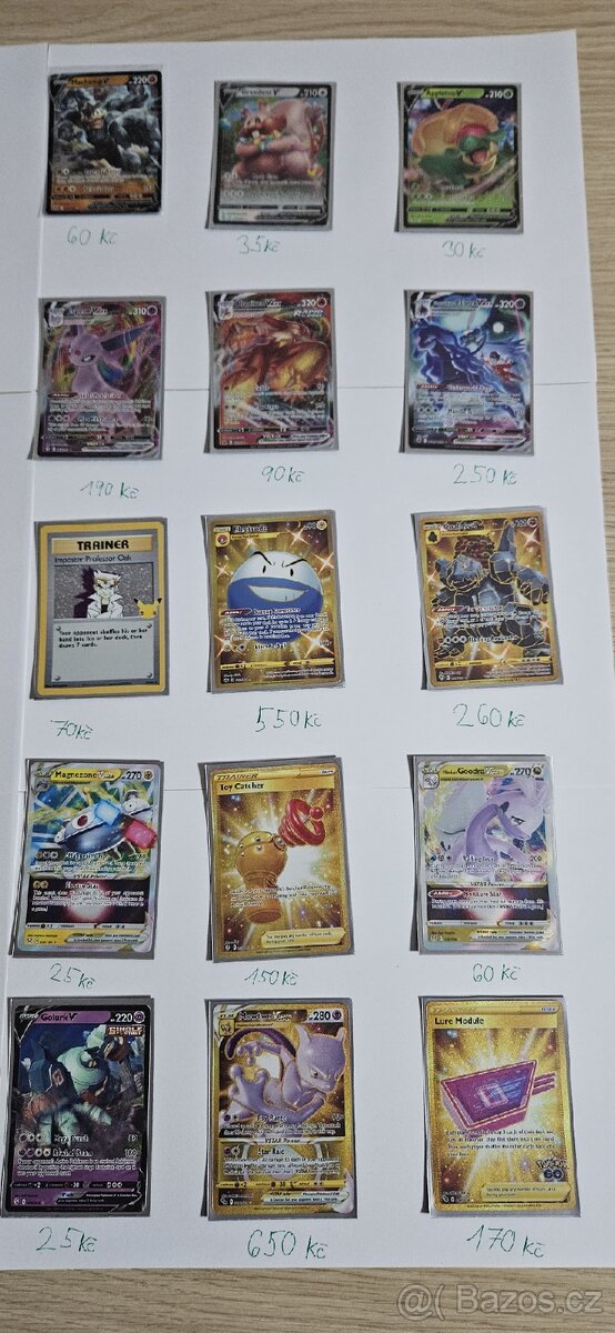 Pokémon karty - 3