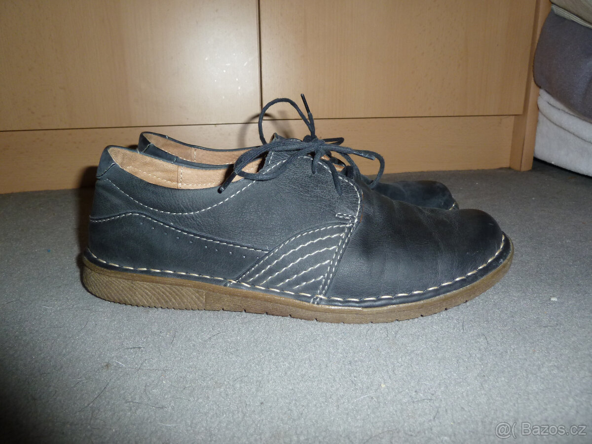 Boty,polobotky Lasocki,kožené - 3