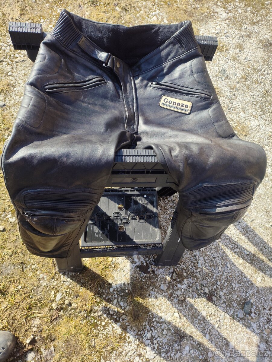 Geneze - kožené kalhoty a bunda - 3