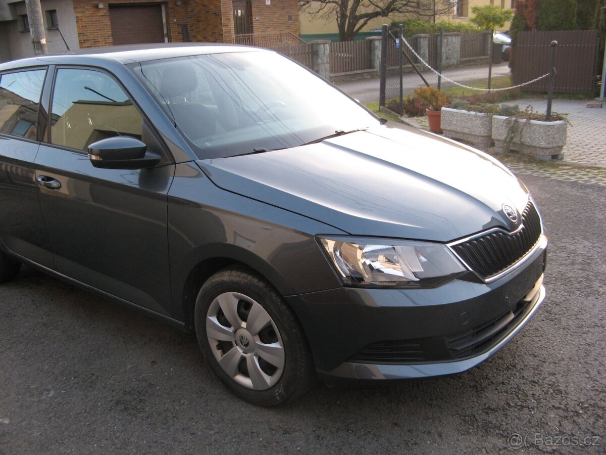 Škoda Fabia 1,0 mpi jen 77tkm - 3