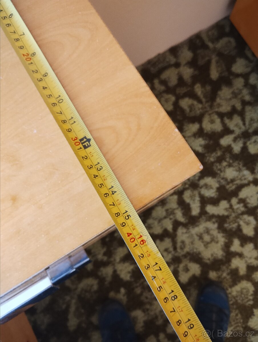 Retro noční stolky a postele ze 70. let 2x - 3