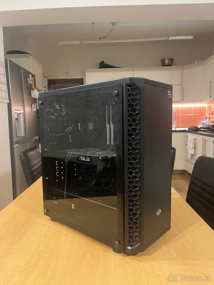 Herní PC Ryzen 5/M.2 Samsung/16GB/1080/B550 - 3
